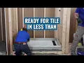 Tile Redi Shower Pan for DIY Projects