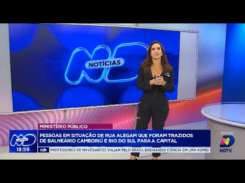 Pessoas em situação de rua alegam deslocamento forçado para Florianópolis: investigação em andamento