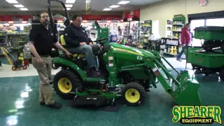 John Deere 1 Series - Adding and Removing a Quick Connect Deck