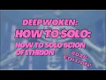 Deepwoken How To Solo Ethiron NEW Simplified and made quick