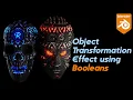 How to Morph Between Different Objects using the boolean modifier in Blender 2 83
