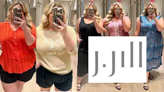 MASSIVE J JILL PLUS SIZE HAUL elevated summer vacay looks