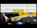 Download Lagu With or Without You | Guitar Cover Tab | Solo Lesson | Ebow Infinite Sustainer | BT w/ Vocals 🎸 U2