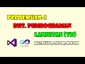 PERTEMUAN-2 BHS PEMROGRAMAN LANJUTAN