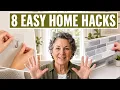 8 EASY Home Hacks that will TRANSFORM Your Space Affordable Renter Friendly