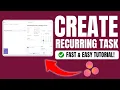 How to Set Up Recurring Tasks in Asana