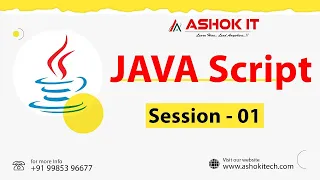 Java Script Session - 01 Ashok IT