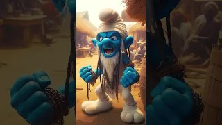 قرية السنافر الحقيقية في إيران 