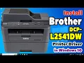 How to Download Install Brother DCP-L2541DW Printer Driver in Windows 10 PC or Laptop