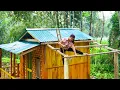 Lagu 3 Months Start To Finish Alone Building A Log Cabin - TIMELAPSE Build Wooden House