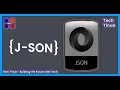 JSON Tutorial For Beginners to Advance Full Course 2022 Tech Tinue