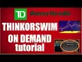 Thinkorswim On Demand Trading Tutorial For Beginners