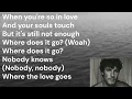 Shawn Mendes - Nobody Knows - Lyrics / Lyric video