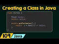 Creating a Class in Java