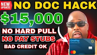 This 15 000 Walmart One Pay Card Hack With NO Docs Guaranteed Limit Bad Credit Approved Walmart