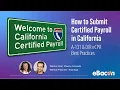 How to Submit Certified Payroll in California DIR eCPR Tips and Best Practices