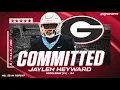WATCH 4-star S Jaylen Heyward commits to Georgia LIVE on 247Sports