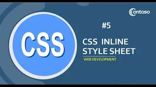 CSS tutorials 5 CSS inline stylesheet