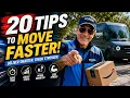 20 Amazon Driver Tips To Move FASTER