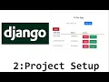 2 - Django Project Setup Django Fullstack Todolist Website