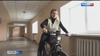 Чудо-технику изобрели омские учёные — это уникальный электромопед