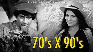 70s x 90s mashup old is gold old songs sadabahar gaane best of lata alka kishore udit n