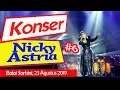 Lagu gelombang kehidupan lagu Nicky Astria konser 2019 terus berlari