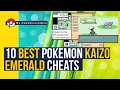 10 Best Pokemon Emerald Kaizo Cheats - Shiny Rare Candy Money More