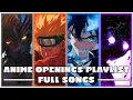 Lagu Best Anime Openings Playlist 1 | Full Songs
