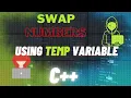 Swap Two Numbers Using a Temp Variable in C Beginner-Friendly Tutorial