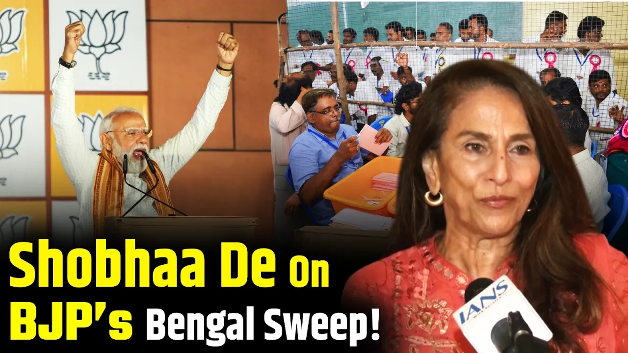 "Bengal’s Vote For Progress", Shobhaa De On BJP’s Victory!