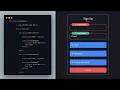 Awesome Sign Up Form in HTML CSS and JavaScript Form Validation in HTML CSS and JS