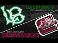 REGIONAL PLAYOFFS SEMI-FINALS - LEEDEY BISON vs COLEMAN WILDCATS