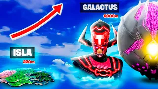 Comparando TAMAÑOS de EVENTOS FINALES de FORTNITE!