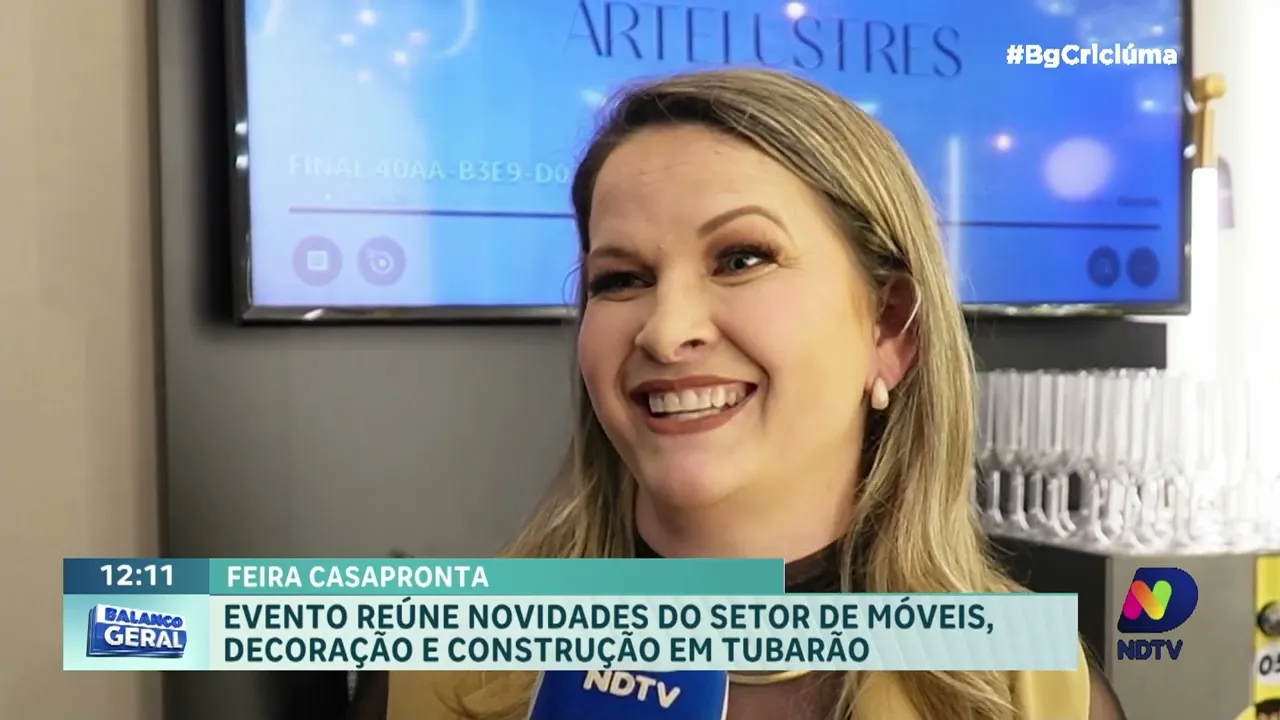 Feira CasaPronta: novidades em móveis e decoração chegam a Tubarão