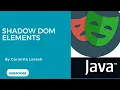Part 7 Handling Shadow DOM Elements in Playwright Java