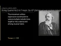 Johannes Brahms — String Quartet No.3 in F major, Op. 67 (3rd Movement: Agitato (Allegretto non trop