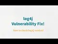 log4j vulnerability fix internet on fire