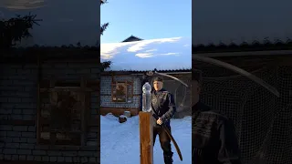 شاهد قوة ضربة السيف الفولاذ  شاهد قوة ضربة السيف الفولاذ