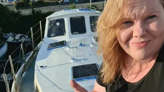 #53 – Paint makes everything BETTER!! Steel boat project on a shoestring!!