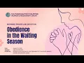 SBPWMU Prayer Devotion August 15 2026 Obedience in the Waiting Season