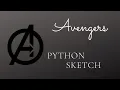 Avengers Logo with Python Turtle