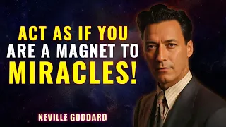 Neville Goddard - "ACT AS IF YOU ARE A MAGNET TO MIRACLES '' | POWERFUL TEACHINGS