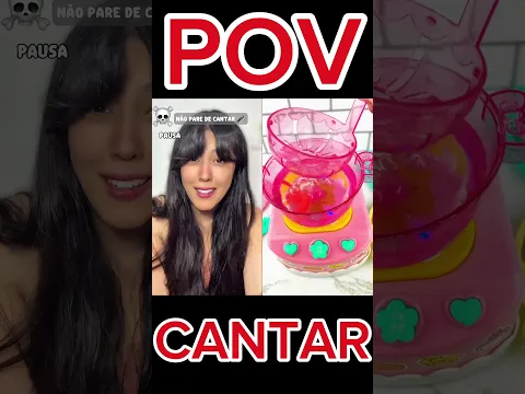 Se você parar de cantar …#slime #shorts