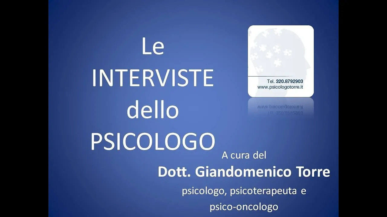Le interviste dello Psicologo: 7 - Fra' Gianfranco Pasquariello