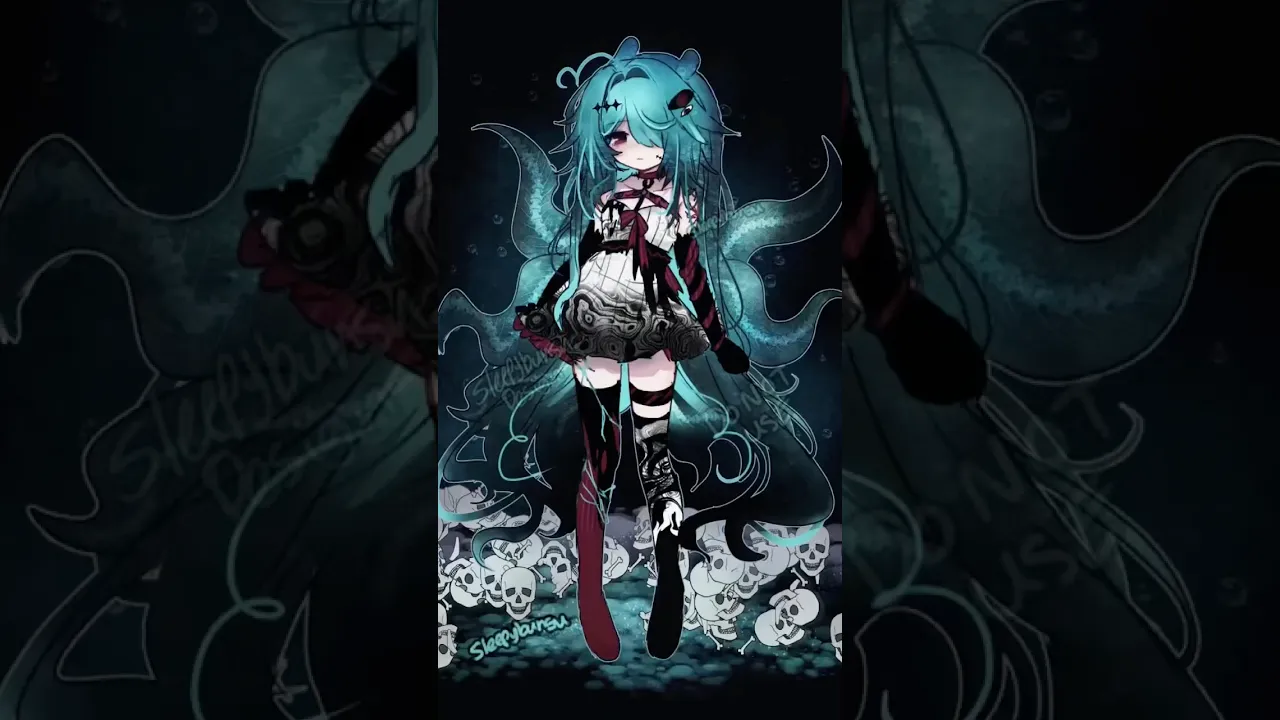 🫧 Sleepy Kraken Design 👁‍🗨 | Speedpaint