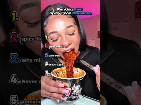 Ranking Best Spicy Food Moments😱😂