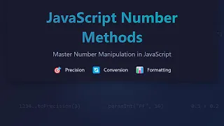 JavaScript Number Methods The Ultimate Guide for Beginners