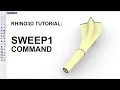 Rhino Basic Tutorial Sweep1 Rail Command