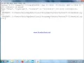 module namespace example